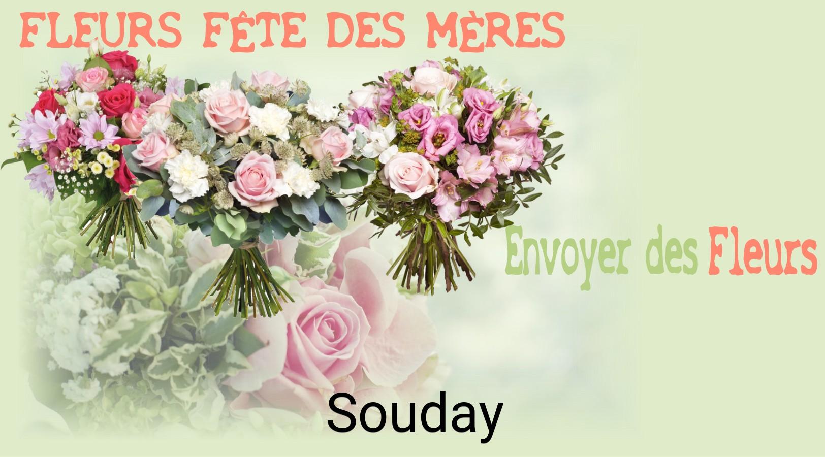 Bouquet de Fête des Mères livré à Souday
